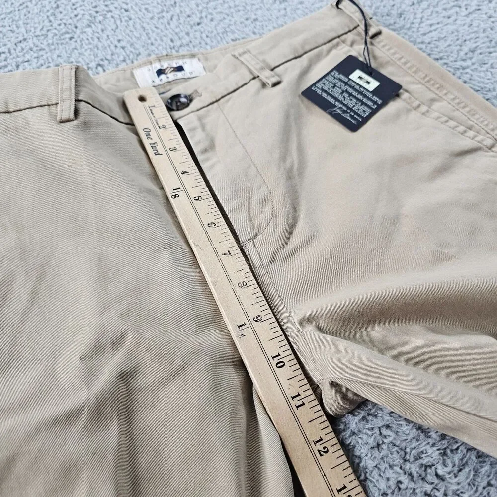 Joseph Abboud Pants 32x29 Khaki Beige Chino Comfort Stretch Preppy Casual NWT